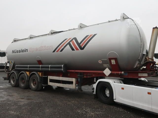 Silos polpriklopnik Feldbinder KIP 52.3 Kippsilo 52 m³ eigene Hydraulik