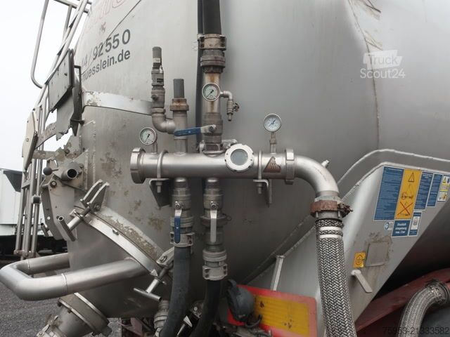 Silos polpriklopnik Feldbinder KIP 52.3 Kippsilo 52 m³ eigene Hydraulik