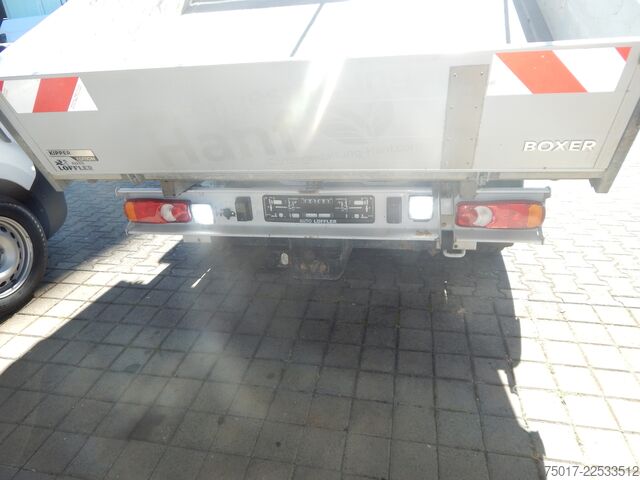 Benne trilatérale, projecteurs supplémentaires, cabine double Peugeot 3-Seiten Kipper  Schutz Boxer Pritsche+Navi+Kamera+AHK 3,5t