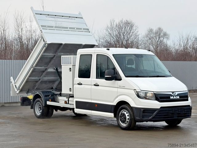 Фургон-самоскид MAN TGE 3.180 *Pritsche 2,80m * DOUBLE CABIN * TOP