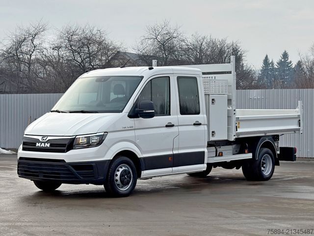 Фургон-самоскид MAN TGE 3.180 *Pritsche 2,80m * DOUBLE CABIN * TOP