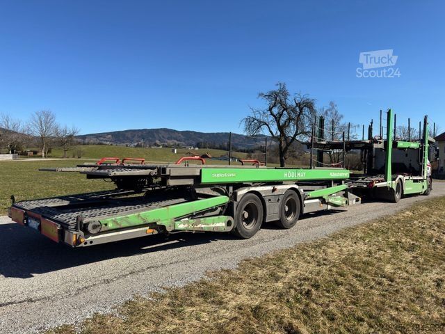 Autószállító teherautó MERCEDES-BENZ ACTROS 1836 KÄSSBOHRER VARIOTRANS + SUPERTRANS