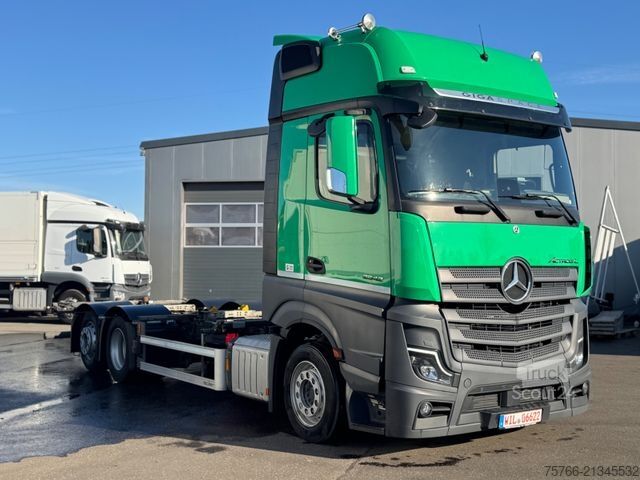 Výměnná nástavba nákladní vůz MERCEDES-BENZ ACTROS 2542 L / GIGASPACE / LENKACHSE