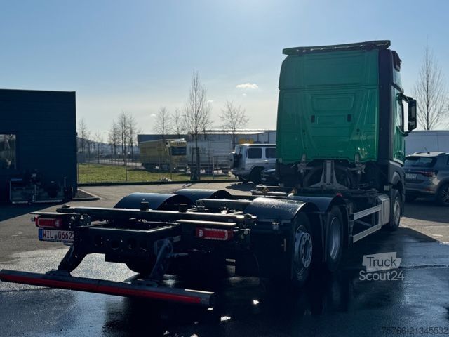 Výměnná nástavba nákladní vůz MERCEDES-BENZ ACTROS 2542 L / GIGASPACE / LENKACHSE