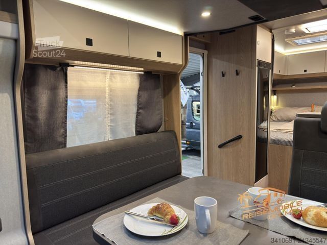 Yarı entegre karavan HOBBY OnTour T 700 FH TCombi6 DuoControl Paket-Safety