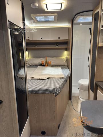 Yarı entegre karavan HOBBY OnTour T 700 FH TCombi6 DuoControl Paket-Safety