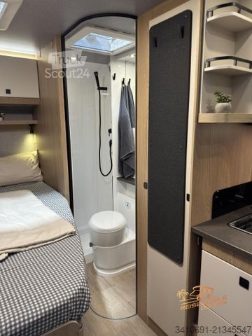 Yarı entegre karavan HOBBY OnTour T 700 FH TCombi6 DuoControl Paket-Safety