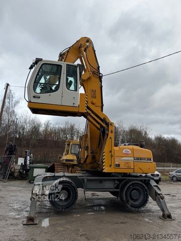 Τροχοφόρος εκσκαφέας LIEBHERR A 316