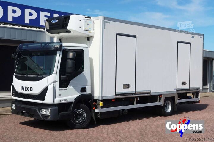 Kyld/fryst transport Iveco EuroCargo 120 El 210L Carrier Supra 850 MT Koel...