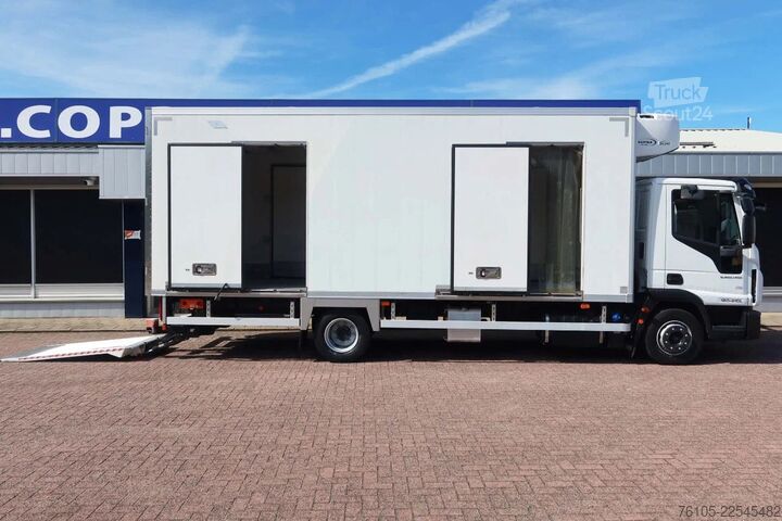 Kyld/fryst transport Iveco EuroCargo 120 El 210L Carrier Supra 850 MT Koel...