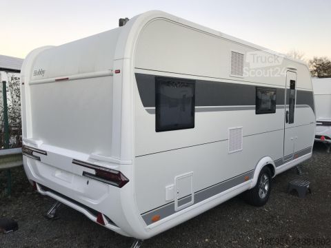Wohnwagen Hobby De Luxe 545 KMF Mod.2026 2000kg Garage