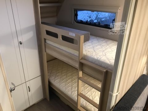 Wohnwagen Hobby De Luxe 545 KMF Mod.2026 2000kg Garage