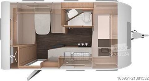 Husvagn Knaus Sport 420 QD Mod.2026 Auflastung 1500 kg