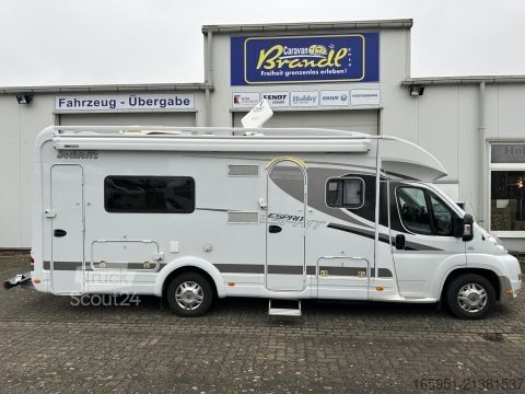 Autocaravana semi-integrada Dethleffs Esprit T 7090 SAT TFT Solar Wechselrichter