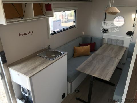 Wohnwagen Hobby Beachy 420+ Mod.2026 Auflastung 1200kg