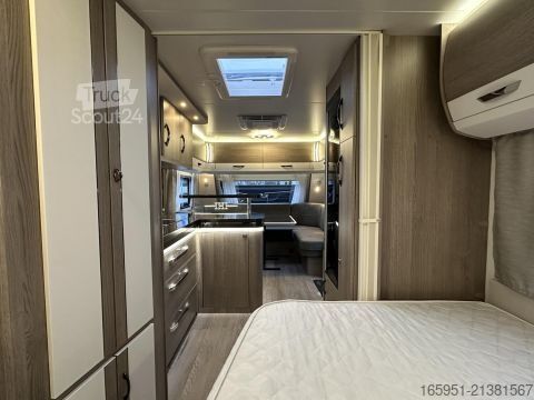 Wohnwagen Hobby Prestige 660 WFC Mover ! Klimaanlage !