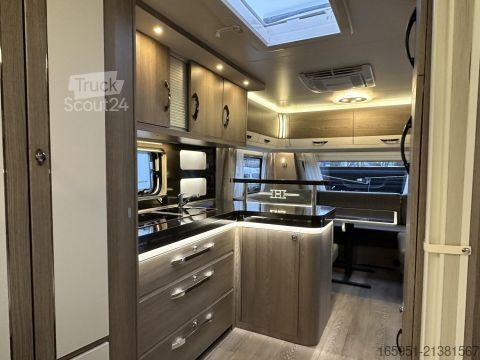 Wohnwagen Hobby Prestige 660 WFC Mover ! Klimaanlage !