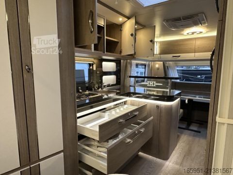 Wohnwagen Hobby Prestige 660 WFC Mover ! Klimaanlage !