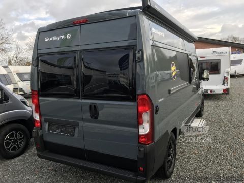 Autocaravana Sunlight Camper Van CLIFF 600 Adventure Edition Schlafdach, Dieseltank 90 L