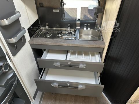 Wohnwagen Hobby De Luxe 460 SFf Mod.2026 1500kg 14L Boiler