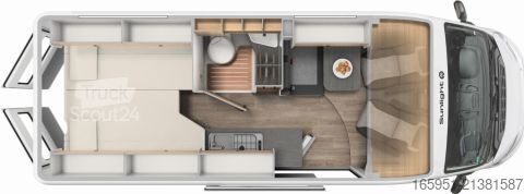 Autocaravana Sunlight Camper Van Cliff640
