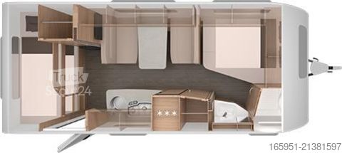 Husvagn Knaus Südwind 540 FDK Black Selection Mod.2026 1800kg