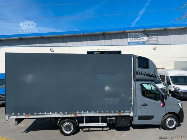 Camionnette à plateau & bâche RENAULT Master RED/Pritsche Plane/höhe Verstellbar