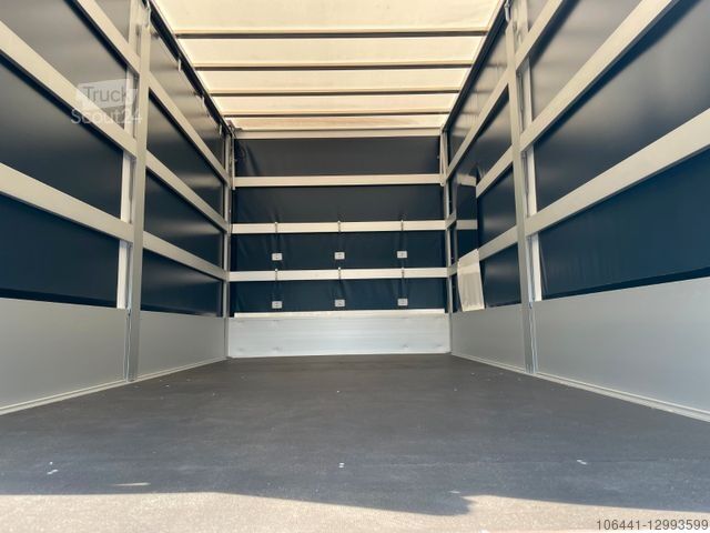 Camionnette à plateau & bâche RENAULT Master RED/Pritsche Plane/höhe Verstellbar