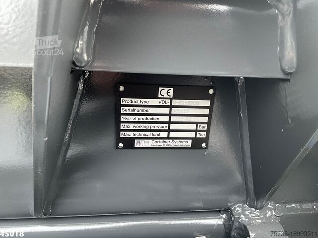 Haakarmsysteem Mercedes-Benz Actros 2543 HMF 23 Tonmeter laadkraan