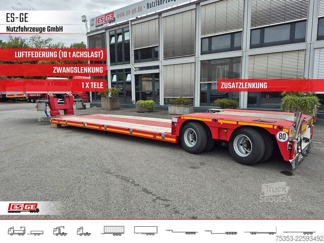 مقطورة نصف منخفضة FAYMONVILLE MAX Trailer MAX510 Tiefbett 2x10 t