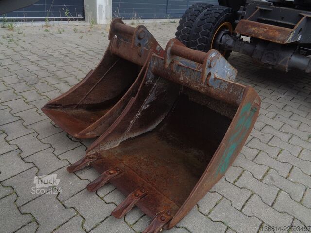 Ratinis ekskavatorius VOLVO EW60E Powertilt HS03 + Löffelpaket Klima