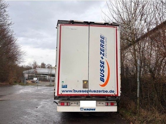Open oplegger met zeil KRONE SZ Mega mit 435/50R19,5 Bereifung - Edscha - SAF