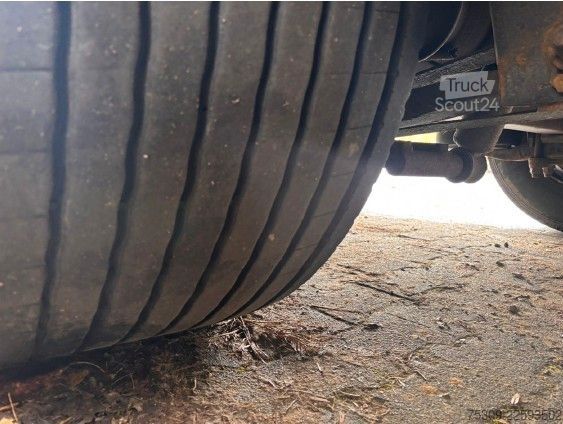 Open oplegger met zeil KRONE SZ Mega mit 435/50R19,5 Bereifung - Edscha - SAF