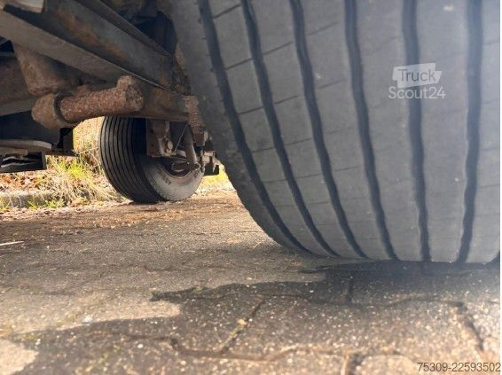 Open oplegger met zeil KRONE SZ Mega mit 435/50R19,5 Bereifung - Edscha - SAF