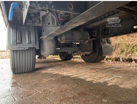 Open oplegger met zeil KRONE SZ Mega mit 435/50R19,5 Bereifung - Edscha - SAF