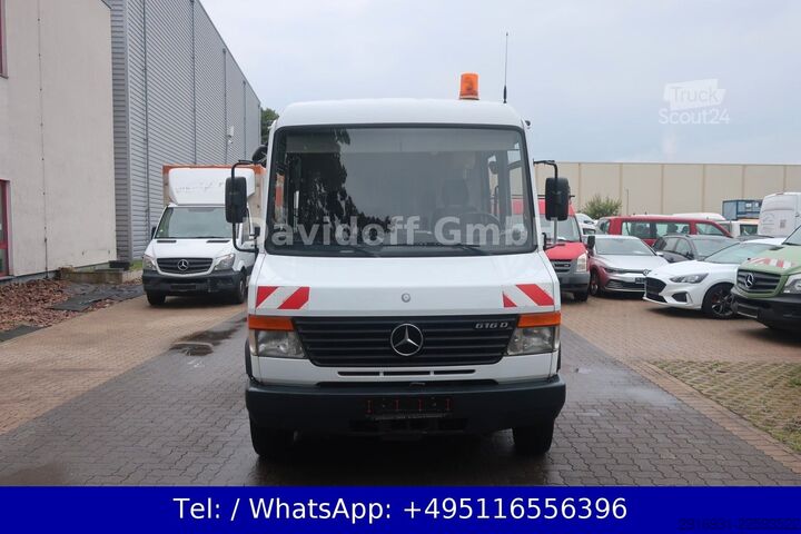 Фургон з високим дахом MERCEDES-BENZ Nr.A40 Vario 616D 1. Hand / Werkstatt / SHZ /AHK