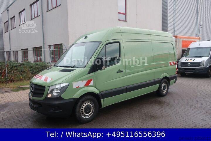 Hög tak skåpbil MERCEDES-BENZ Nr.211 Sprinter 316CDI / Werkstatt / SHZ / AHK