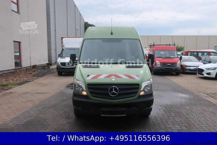 Hög tak skåpbil MERCEDES-BENZ Nr.211 Sprinter 316CDI / Werkstatt / SHZ / AHK