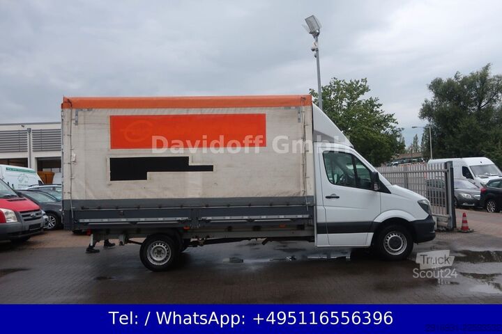 Фургон с брезентова завеса MERCEDES-BENZ Nr.169 Sprinter Pritsche Plane 316 CDI / Sitzhz.