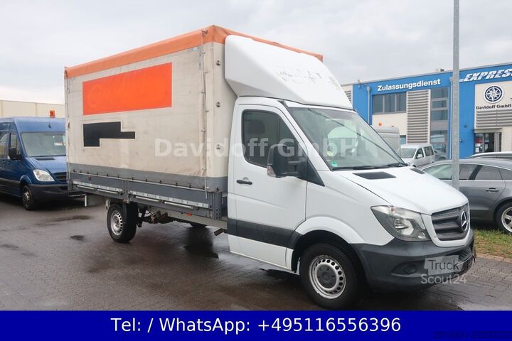 Фургон с брезентова завеса MERCEDES-BENZ Nr.169 Sprinter Pritsche Plane 316 CDI / Sitzhz.