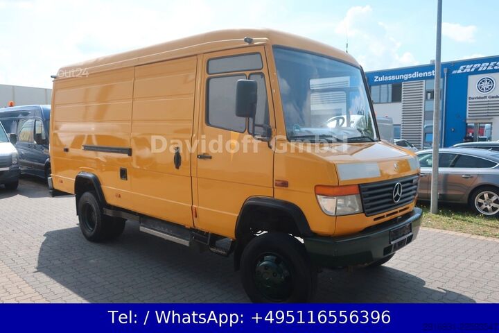 Hög tak skåpbil MERCEDES-BENZ Nr.285 Vario 814D ALLRAD / Diff. Sperre / SHZ