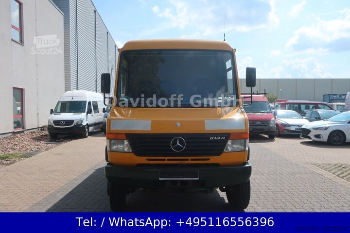 Hög tak skåpbil MERCEDES-BENZ Nr.285 Vario 814D ALLRAD / Diff. Sperre / SHZ