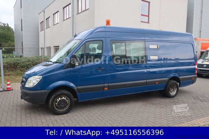 Hög tak skåpbil MERCEDES-BENZ Nr.120 Sprinter 513CDI 1.Hand / Werkstatt / DoKa