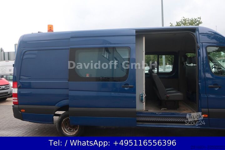 Hög tak skåpbil MERCEDES-BENZ Nr.120 Sprinter 513CDI 1.Hand / Werkstatt / DoKa