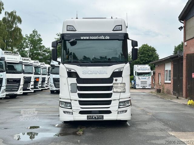 Вантажівка для небезпечних матеріалів SCANIA S450 ADR EXII/ EXIII Retarder ACC 2Tanks PTO