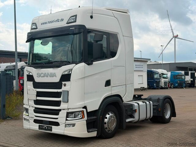 Kamion za prevoz opasnih materija SCANIA S450 ADR EXII/ EXIII Retarder ACC 2Tanks PTO