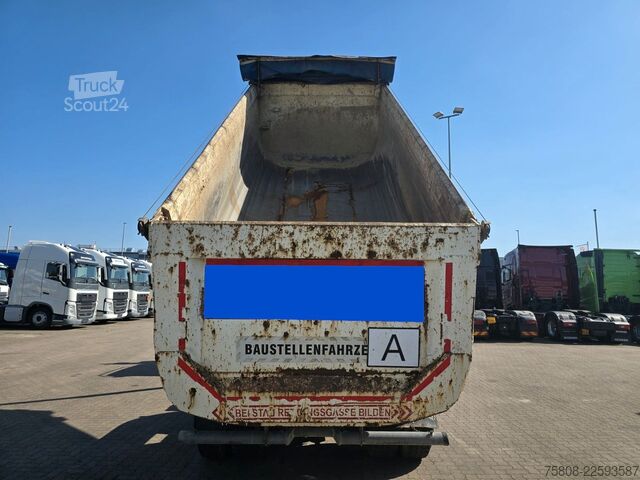 Pašizgāzējs kravas automašīna MAN TGS 35.420 8x4BB Muldenkipper Schmitz Stahl
