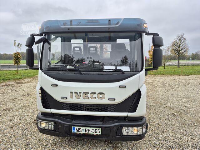 Nutzfahrzeug mit Pritsche und Plane Iveco Eurocargo 80-220