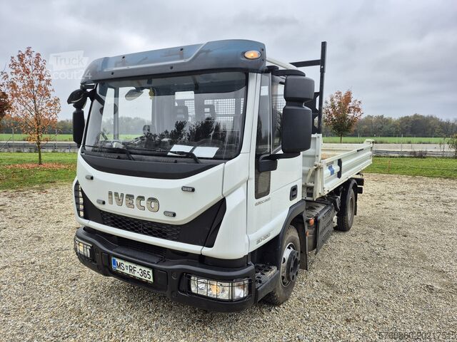 Nutzfahrzeug mit Pritsche und Plane Iveco Eurocargo 80-220
