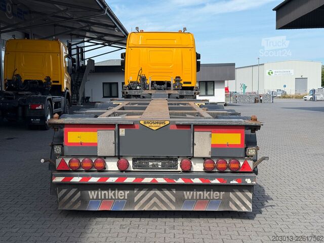 Vaihtolava-puoliperävaunu BROSHUIS MFCC-HD 3-Achs Containerchassis